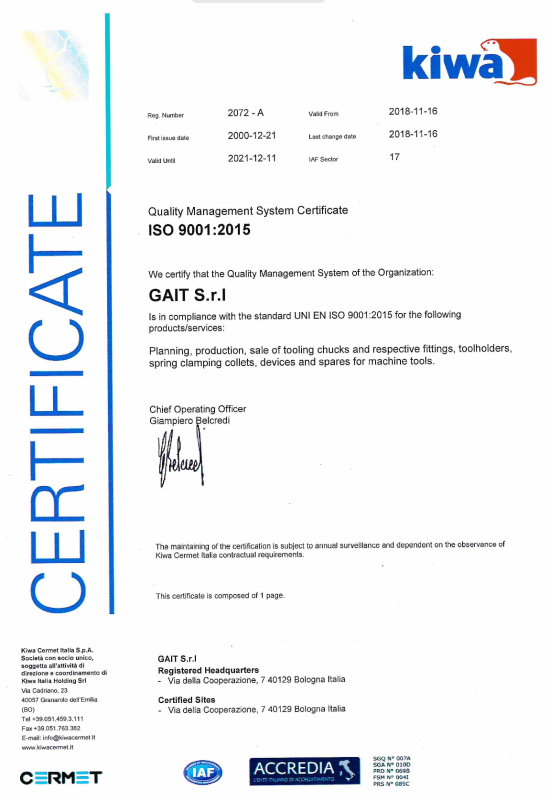 Сертификат Kiwa